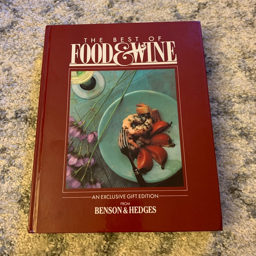 Food & Wine Cookbook